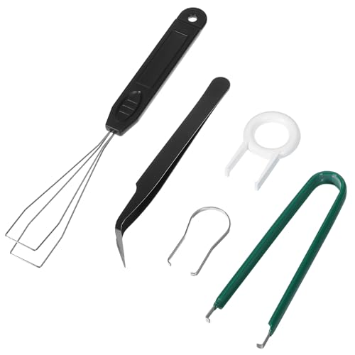 Xelsluthe 5 PCS Keyboard Key Remover Tool Keycap Remover Tool