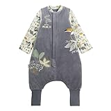 Velours Petit Béguin - Turbulette d\'hiver avec pieds retroussables et manches amovibles Boavista