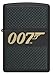 Zippo James Bond 007™ Design Black Matte Pocket Lighter