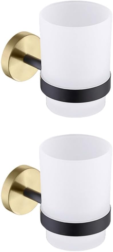 Brushed Gold Matte Black Bathroom Hardware Wall Mount Toothbrush Holder Cup Holder Soap Dish,Soap Dispenser