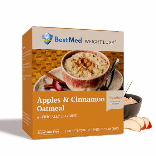 BestMed Weight Loss – High Protein 15g Oatmeal | Apples