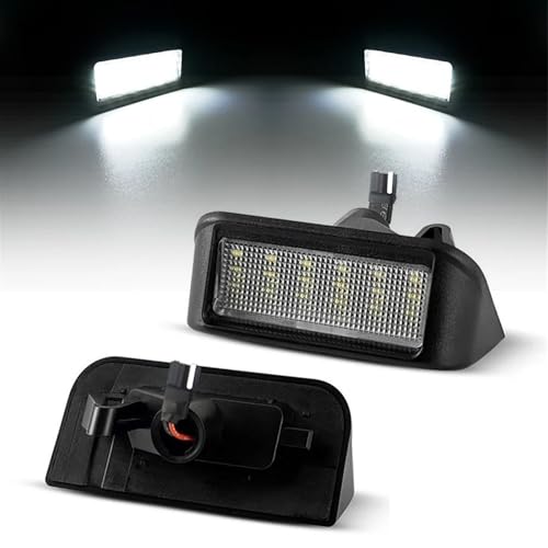 Luces matricula LED sin error Canbus para Fiat Scudo 2007-2016 2