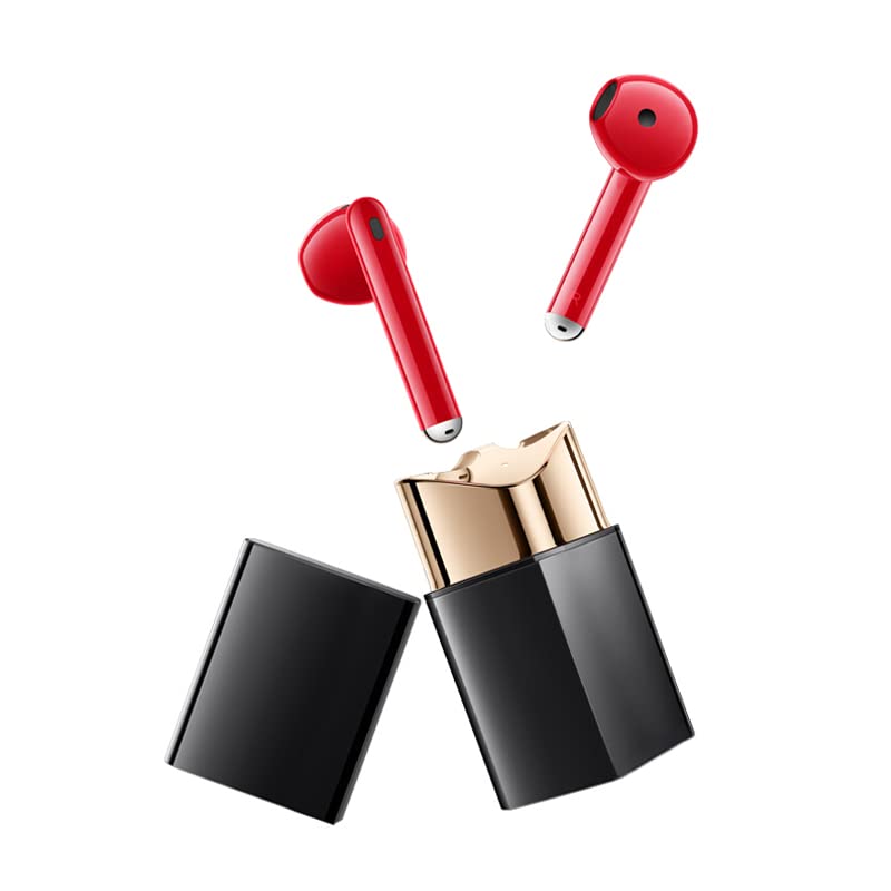WiWUBetty Lipstick Appearance TWS Airbuds - Black, Wireless