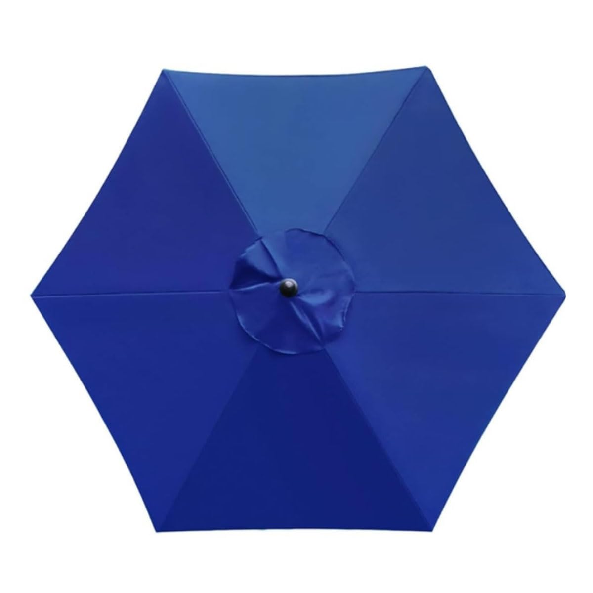 200/230/270/300cm Patio Umbrella Replacement Canopy 6 Ribs/8 Ribs Canopy Replacement Top UV Sun Protection Polyester Umbrella Canopy for Garden Market Table Parasol ( Color : Navy , Size : 200cm/6.5FT