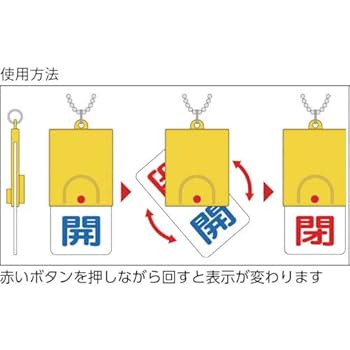 031 セット確認用 ボンベ用回転式両面表示板 827－38 空／充 | 【ミドリ安全
