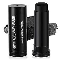 Aomig Bodypainting Farben, Schwarz Öl Creamy Blendable Stick , Ölbasierte Ungiftig Schminkstifte für Gesicht & Körper, Make-up Face Paint für Halloween Körperkunst Party Schminke （Schwarz）