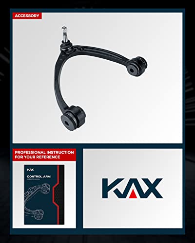 Kax Front Upper Control Arm For Silverado 1500 Sierra 1500 2007-2013 Suspension Left Control Arm With Ball Joint Assembly For Avalanche Escalade Yukon Suburban Tahoe - K80669 #TOP3