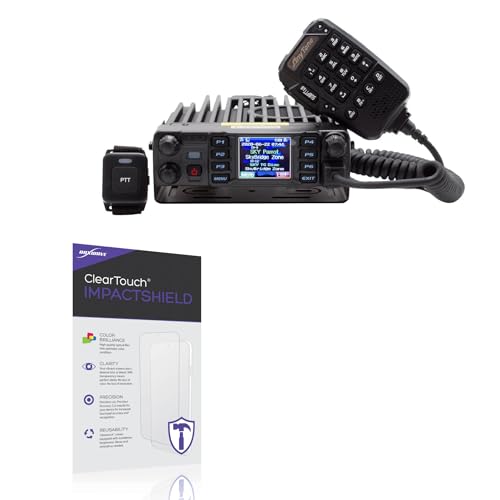 BoxWave Screen Protector Compatible with Anytone AT-D578UV - ClearTouch ImpactShield (2-Pack), Impenetrable Screen Protector Flexible Film