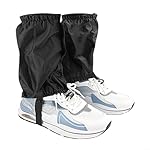 HomeVortex Polainas cortas impermeables para monta...: CONTENIDO DEL PAQUETE: 1 par de polainas cortas de montañismo, polainas unisex que actúan como cubrepies de nieve y polainas para botas para proteger los zapatos y la parte inferior de las piernas; opciones de color: negro, azul oscuro, verde. Protec...