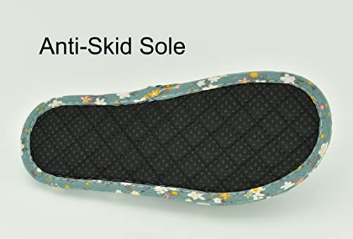 Ultralight Soft Indoor Open Toe Cotton linen Slippers Absorb Sweat Cloth Bottom House Slippers4