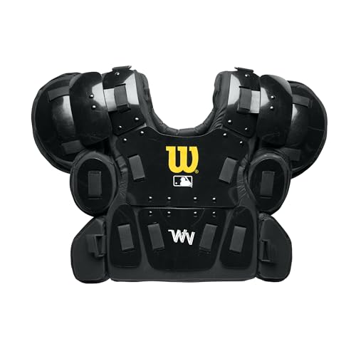 WILSON Pro Gold 2 Chest Protector - Air Management Black Large/X-Large