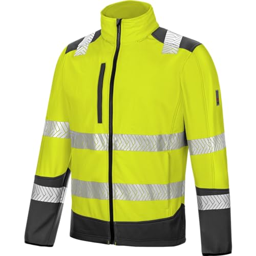 Softshell de travail Fluo jaune WüRTH MODYF veste haute visibilité