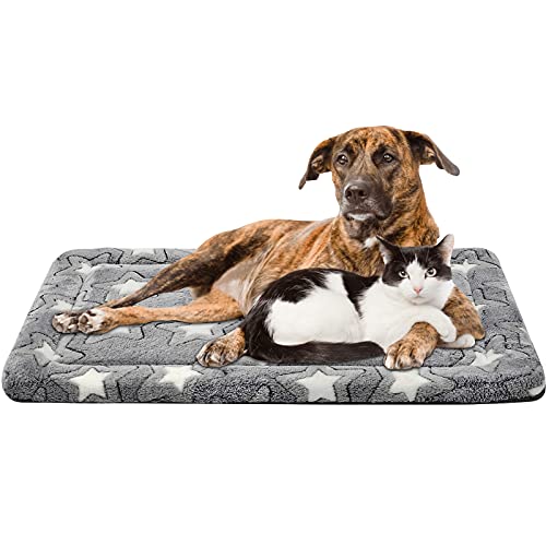 EMPSIGN Panier Chien Réversible (Frais et Chaud), Coussin Chien Grand Taille (137*84*2,8cm), Tapis Chien Lavable, Matelas Lit Chien Mousse Haute Densité