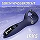 Finger Penis Trainer Vibrator mit 9 Vibrationsmodi,Eichelvibrator Eichel Stimulator Masturbatoren Mann Sexspielzeug für Männer Solo(Rechte Hand)
