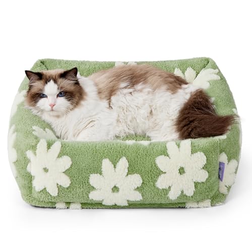 Lesure Cute Dog Bed for Small Dogs & Cats- Washable