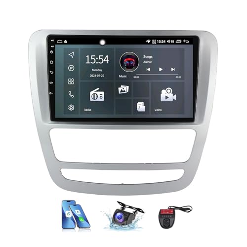 Autoradio Android 13 per JAC T6 1 T8 2015-2021 - Senza Fili Carplay Auto - Audio Touchscreen da 9 pollici - Controllo del FM RDS DAB + Telecamera DVRNF-2