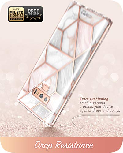 i-Blason Cosmo Full-Body Bumper Protective Case for Galaxy Note 9 2018 Release, Marble