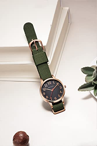 Brigada Women's Watch Elegant Watches For Women Leather Band Ladies Watch For Women Waterproof #TOP2