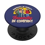 Amigos Grupo Armonía En Variedad Locura En Compañía Besties PopSockets PopGrip Intercambiable
