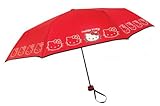  Hello Kitty Taschenschirm ROT 4864 Schirm Kinder - Regenschirm