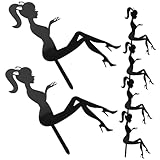 COLLBATH 6個 カップケーキ飾り ユニコーンケーキトッパー ユニコーンのデコレーション 妖精のトッパー カップトッパー のつまようじ デコレーション Black