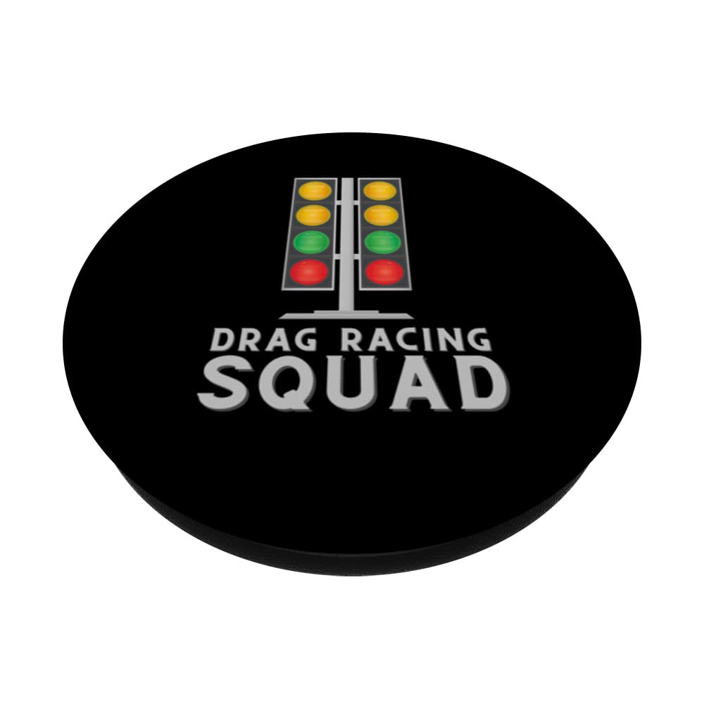 Drag Racing Drifting And Drag Racer PopSockets Swappable PopGrip, Black - Image 2