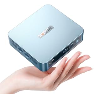 PELADN WI-4 Mini PC with Intel 11th N5095 Processor (up to 2.9GHz), Mini Desktop Computer, 16GB RAM and 512GB SSD Micro Desktop Computer, Dual Output, 2.4G/5G WiFi, Gigabit Ethernet