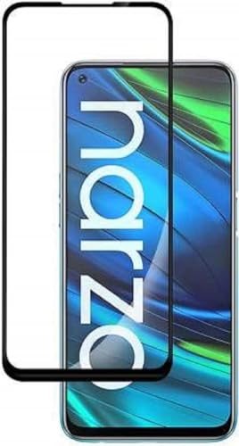 Image of Tempered Glass Screen Protector For Realme NARZO 50 PRO 5G I Realme NARZO 50 PRO 5G Tempered Glass, Pack of 1