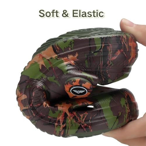 Image of Kids Tie Dye Garden Clogs for Boys Girls | Lightweight Slip-On Water Shoes with Arch Support