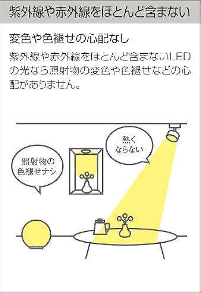 大光電機 配線ダクト用LEDスポットライト 昼白色　DSL-4780WB 6個 Amazon | 大光電機（DAIKO） スポットライト LED 8W 昼白色