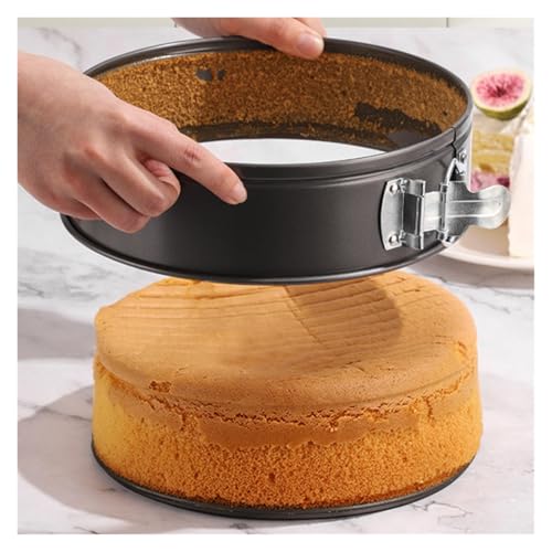 Moule à gâteau rond en acier au carbone robuste de 18cm