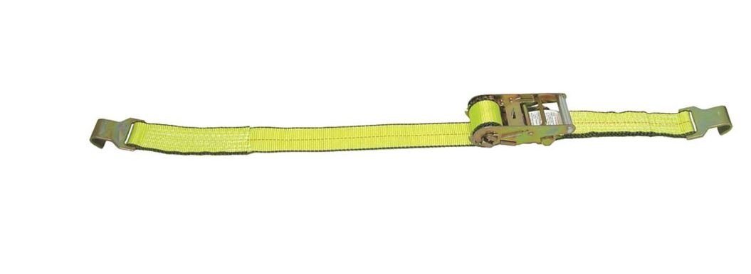 Liftall TE60501 Tiedown, Ratchet Strap Assembly, 1600 lb, Flat Hook