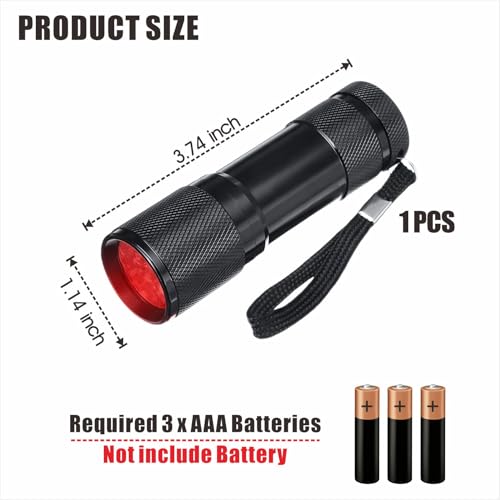 Vein Finder Viewer - Handhold Vein Illumination Detector, LED Flashlight Handy Efficiency Vein Locator, On Various Skin(Not Battery Include)