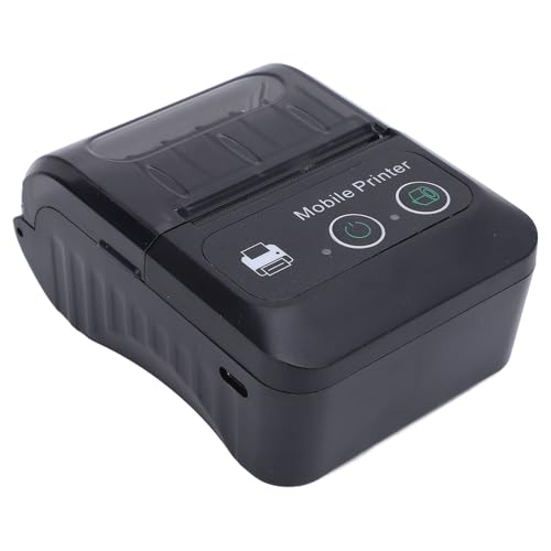 MENDUNER USB 58 Mm Thermischer Drucker Vielseitiger Tragbarer Taschendrucker Effektiv 203DPI 20-80 Mm/S Druckgeschwindigkeit für, Gewinnt die Kompatibilitätsindustrie