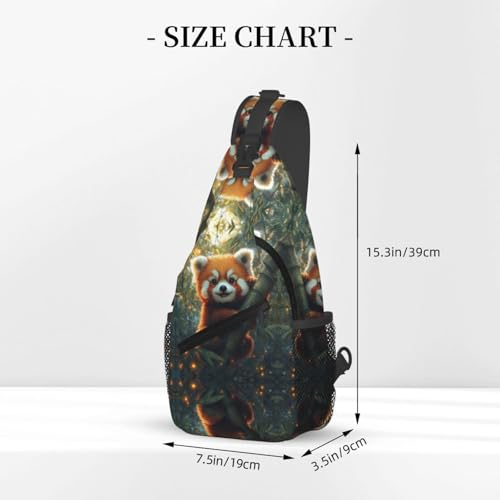 Mochila de hombro tipo sling para trekking y viaje miniatura 5