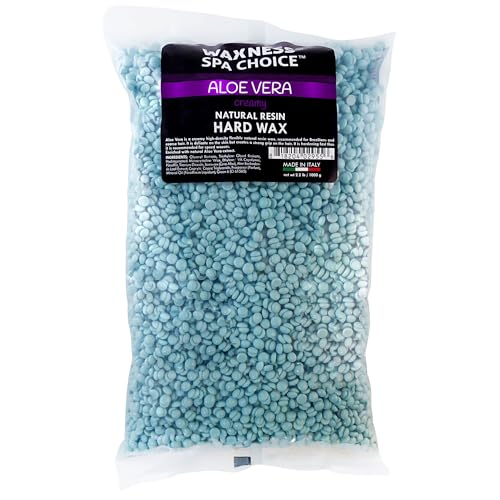 Waxness Spa Choice Aloe Vera Hard Wax Beads 2.2 lb...