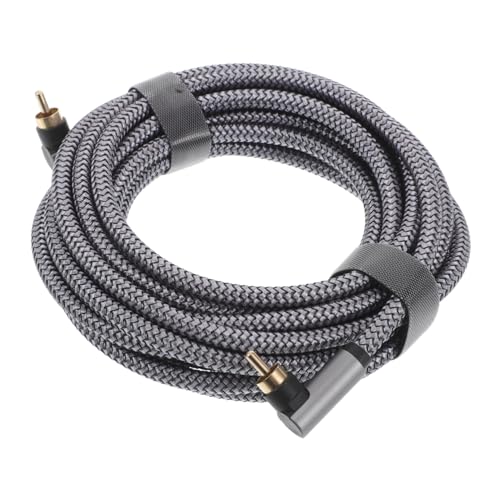 Mikikit 5m High Fidelity HiFi Audio Cable Digital Plated Connectors Tv Home Theater Cables