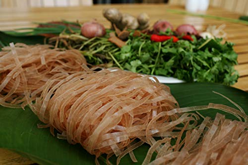Vegan Gluten Free Happy Pho Meal Kit Shiitake Mushroom - 2 Servings, 4.5 Oz. Per Box, Case of 6 Boxes, Meal Kits, Pho Noodles Vietnamese, Rice Noodles, Vegan