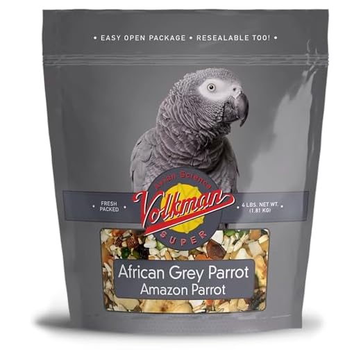 Volkman Avian Science Super African Grey Bird Food 4lb