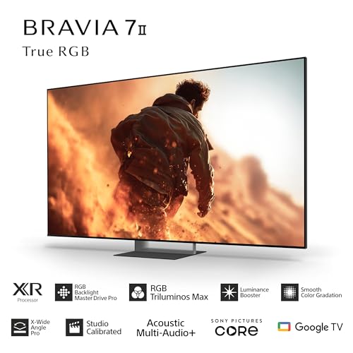 Image of Sony 165 cm (65 Inch) BRAVIA 7II True RGB Series 4K Ultra HD Google TV K-65XR70M2