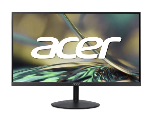 Acer 27” UHD 3840 x 2160 Ultra-Thin IPS Home Office Monitor | Adaptive-Sync (FreeSync Compatible) | 2 Speakers, 1W Per Speaker | ZeroFrame Design | 1 x Display Port 1.2, 1 x HDMI 2.0 | SB272K bmiipx