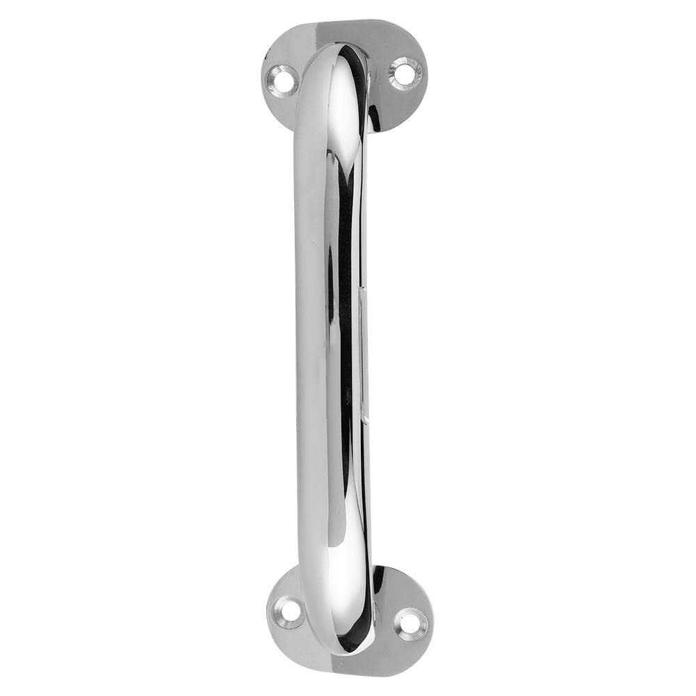 Main Courante de Bateau Polie en Acier Inoxydable Résistant à l'usure | 7.9in Edelstahl Grab Marine Handlauf Griff, Installation Facile, pour Environnements Marins et Salles de Bain, Argenté