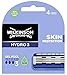 Wilkinson Sword Hydro 3 Skin Protection - 4 Recambios de Cuchillas de Afeitar de 3 Hojas para Hombres