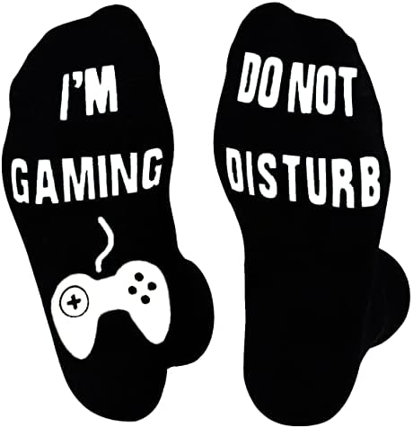 Engmoo Gifts for Dad,Novelty Gaming Socks Fathers Day Gift from Son,Funny Socks Gift Stocking Stuffers for Men,Dad,Teens