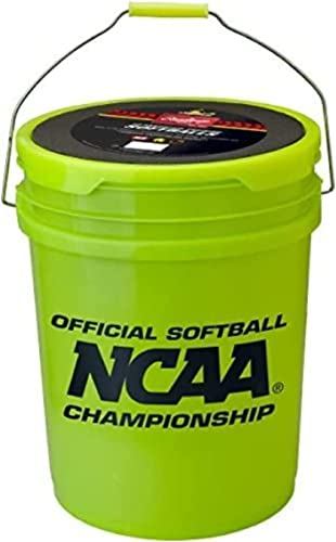 Rawlings | Nc12Bb Fastpitch Softballs & Bucket | 12" | 18 Count #TOP3