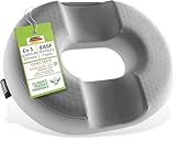 feela.® Anillo de asiento ortopédico [3 grados de dureza] – Cojín ergonómico para silla de oficina & Co – Reduce el dolor, aumenta la comodidad del asiento, alivia las hemorroides y alivia el coxis