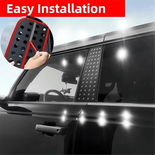 Accesorios de aleación de aluminio de alta gama para pilares de ventana Bronco 3