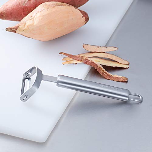 Amazoncommercial Stainless Steel Vegetable Peeler, Horizontal Blade #TOP4