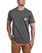 Carhartt Men's Force Relaxed Fit Midweight Short Sleeve Pocket T-Shirt (100410 Prev. Delmont), Carbon Heather, 4X-Large