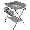 Verschoontafel baby Opvouwbaar en Draagbaar, in Hoogte Verstelbaar, Luiertafel Baby commode met 4 Wielen…